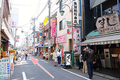 梅ヶ丘駅からのルート05