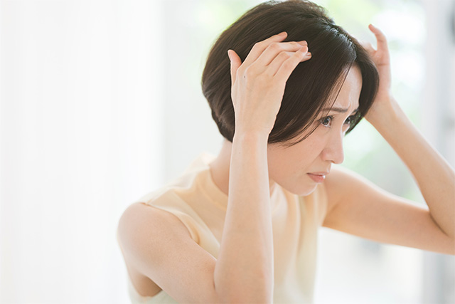 薄毛・抜け毛について